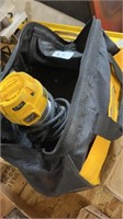 Dewalt DWP611 compact router with bits and bag