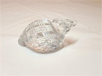 Waterford crystal conch shell