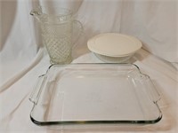 Glass Pitcher & Bakeware