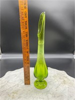 Large glass vase (Blenko?)