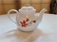 Corelle tea pot Red Poppy