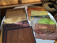 Placemats and kitchen towels