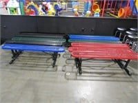 APPROX. 12 ASST'D COLOR BENCH SEATING