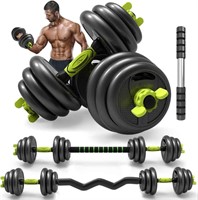 BOSWELL  88lbs Adjustable Weights Barbell