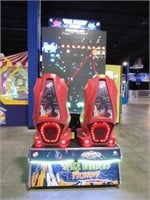 SPACE INVADERS FRENZY, 2 PLAYERS BY RAW THRILLS
