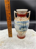 Japanese hand painted Vase