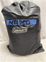 Coleman aero bed in bag with pump