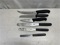 Victorinox knife and spatulas