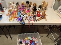 Large lot of Barbie dolls and accessories +