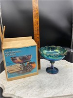 Indiana Carnival Glass NOS in the box