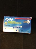 Expo  12 blue fine tip markers