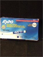 Expo  12 blue fine tip markers