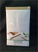 12  pads 50 sheets 8 1/2“ x 14“ legal writing