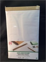 12  pads 50 sheets 8 1/2“ x 14“ legal writing