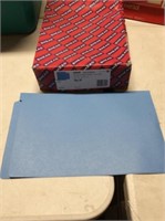 Smead  quantity 50 blue in tab fastener folders