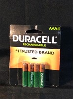 Duracell AAA rechargeable batteries