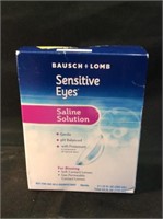 Bosch and Lomb sensitive eye solution saline