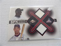 Barry Bonds Jersey Card