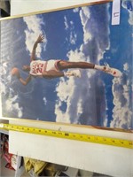 Michael Jordan Large Framed Picture