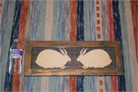 Rabbit Framed Art - Warren Kimble