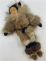 Beautiful hand made Alaskan made fur doll, mother
