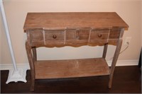 small entry table w/2 drawers