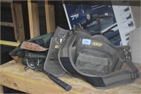 (2) TOOL BELTS AND CLAW HAMMER