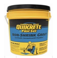 Quikcrete Fast set non-shrink grout 20lb bucket