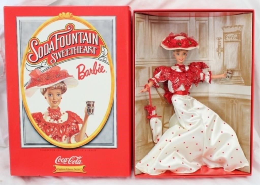 Barbie, Longaberger & Other Collections Online Auc ends 8/16