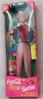 Coca-Cola Picnic Barbie - Cut-Outs on back of box