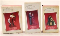 3 Hallmark Gone With the Wind ornaments