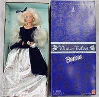 Winter Velvet Barbie an Avon Exclusive