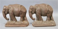 Pair of Case 'Elephant' Bookends