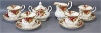 Royal Albert 'Old Country Roses' Partial Tea Set