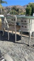 Shabby Chic Desk with Chair