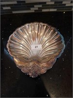 Baroque by Wallace Silver Shell Dish