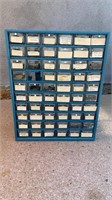 Blue Plastic Storage Cabinet