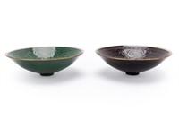 TWO DING WARE STYLE BOWLS