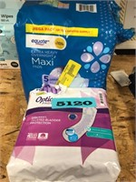 Equate Maxi Pads & Bladder Protection Pads