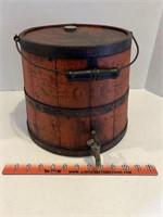 Wood kerosene oil jug