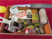 Box of Vintage Items