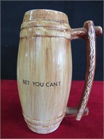 Huge Beer Mug- Bet You Can't