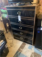 5-Drawer Chest of Drawers 29-1/2"L x 16"W x 43"