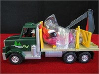 Playmobil 9115 Timber Truck Logging Toy Crane