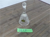 Crystal bell 5" tall