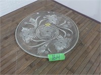 Hand cut platter Made in Italy 11"