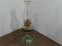 Glass oil lamp 18"