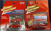 2-Johnny Lightning die cast cars 1/64 scale