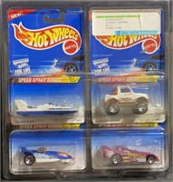 1997 Hotwheels Speed Spray Series Set Cars 1-4