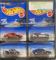 1997 Hotwheels Quick Silver Series 1 Set Cars 1-4